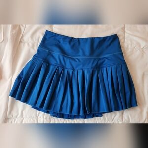 Amazon Vibrant Blue Pleated Tennis Skirt
